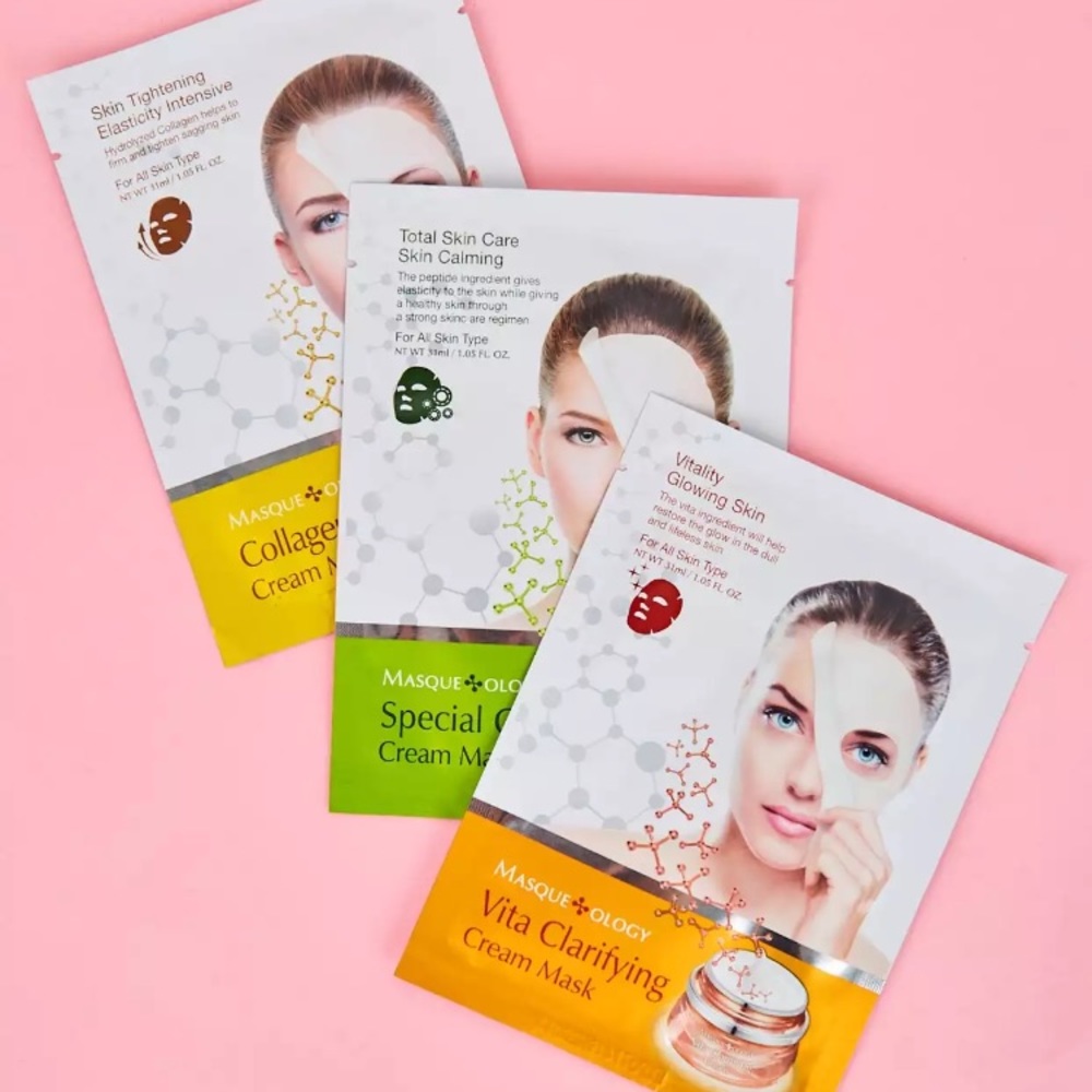 Cream Masks (bundle of 3)